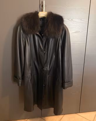 Cappotto in vera pelle