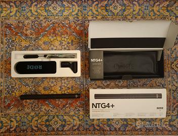 Rode NG4+ set di microfono a fucile con asta