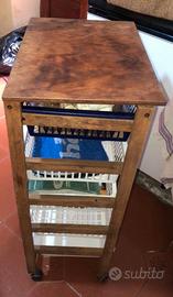 Carrello con rotelle