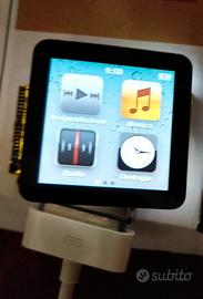 Ipod Nano 6 g argentato pezzi di ricambio lcd etc