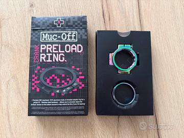 Anello precarico pedivelle MTB Muc-Off iridescente