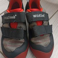 Scarpette arrampicata sportiva n34