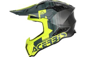 CASCO AIRSTRIKE-C ACERBIS grigio giallo