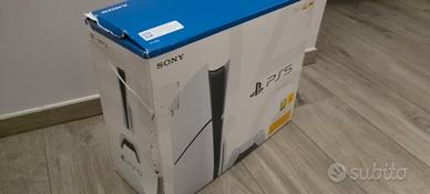 ps5 playstation 5 scatola vuota 