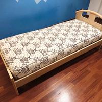 Letto singolo + rete + materasso