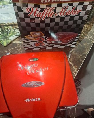 tostiera, hot dog e waffle ariete