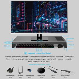 LANQ PC Dock PRO Supporto Monitor