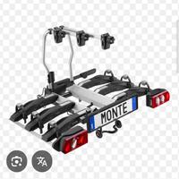 Porta biciclette da gancio traino Elite Monte 3