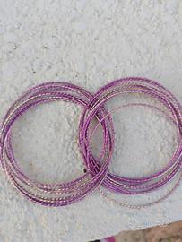 bracciale da ragazza lilla