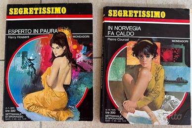 Libri gialli serie Segretissimo