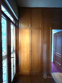 Armadio a 4 ante in legno massello rovere