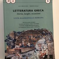 “LETTERATURA GRECA 3” storia, luoghi, occasioni