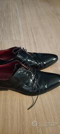 Scarpe vernice nere n.40 Luciano Ilari