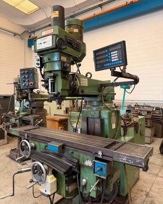 2 fresatrice testa veloce tornio