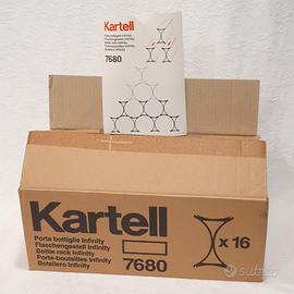 Kartell Portabottiglie Infinity anni '70 Ron Arad