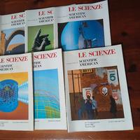 lotto da sei riviste di scienza 1987