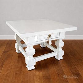 tavolino da salotto in legno shabby