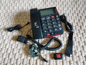 Telefono amplificato Qualcomm Big tel 50 alarm
