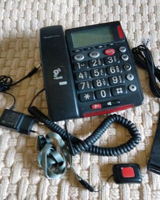 Telefono amplificato Qualcomm Big tel 50 alarm