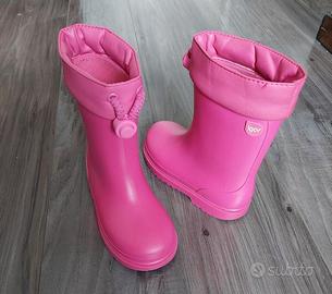 Stivaletti rosa da pioggia, bambina (27)