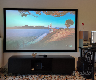 Telo proiettore 100' da parete