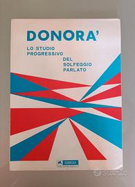 Donorà, studio progressivo del solfeggio parlato