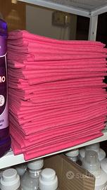 8 pz panno pink originale ! misura extra 50x70 cm