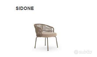Sedie da esterno modello Sidone x6