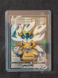 Pokémon Pikachu Cosplay Holo Card: Solgaleo