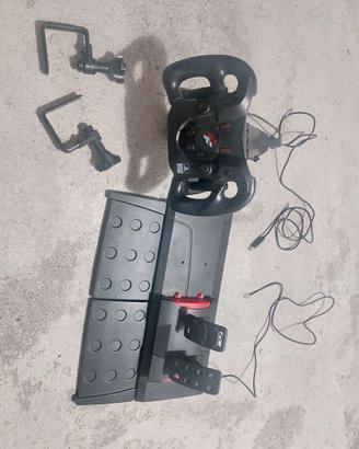 Volante Xtreme con pedaliera per PlayStation
