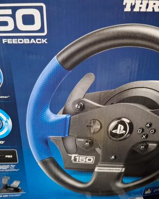  volante e pedaliera thrustmaster 150 nuovi 100€
