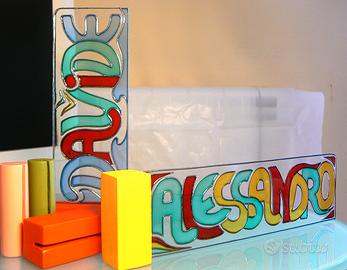 Scritta personalizzata su plexiglass