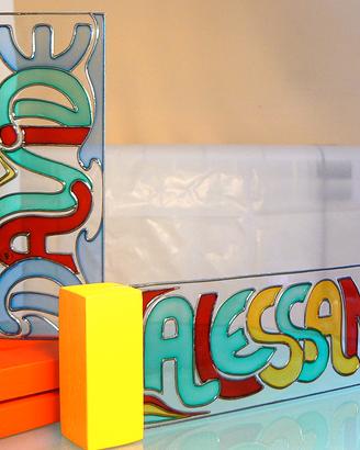 Scritta personalizzata su plexiglass