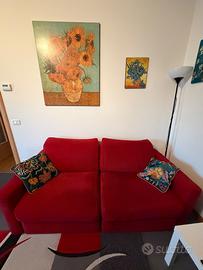 divano rosso