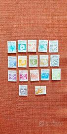 Serie francobolli Flores Nicaragua 1983 + altro