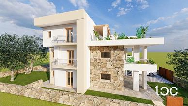 Attico con vista mare e ascensore privato