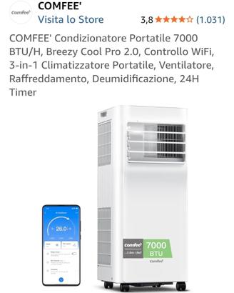 CONDIZIONATORE PORTATILE COME NUOVO