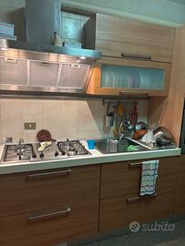 Cucina lineare di 3,90 mt