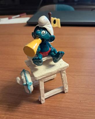 Puffo bagnino - Lifeguard Super Smurf 40242