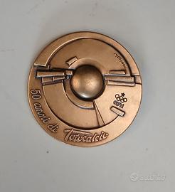 Medaglia commemorativa 50 anni  Totocalcio 1946-19