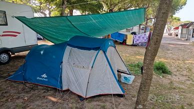 Tenda campeggio QUECHUA ARPENAZ FAMILY 4 persone