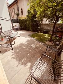 Appartamento in centro con giardino