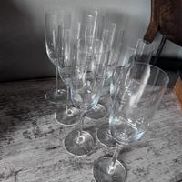 Set di 7 calici Flûte in vetro