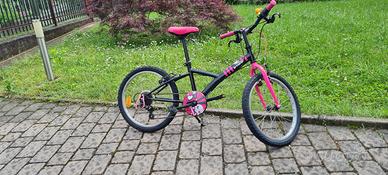 bici bambina 20" btwin