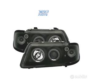 FARI AUDI A3 8L 96-00 ANGEL EYES FONDO NERO H1