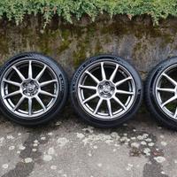 Cerchi Toyota 5x100 7,5x17 + MichelinPS5 215/45r17