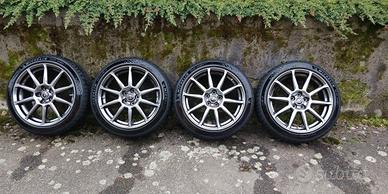 Cerchi Toyota 5x100 7,5x17 + MichelinPS5 215/45r17