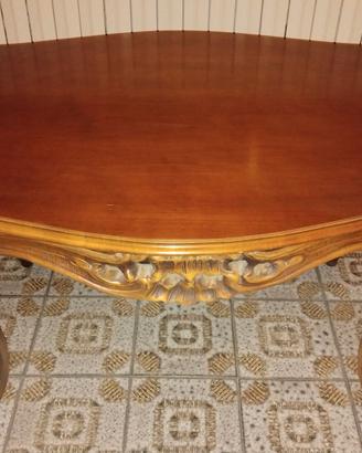 Tavolino basso in legno
