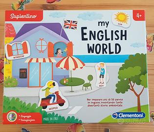 Clementoni My English World gioco in scatola