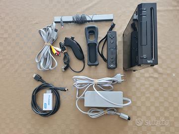 console NINTENDO WII Nera con giochi e balance